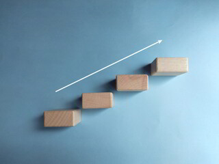 Business and economy concept growth process