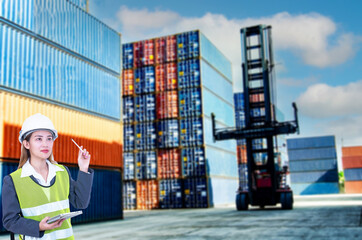 instant shipping, Online goods orders worldwide.Concept of fast