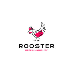 Rooster Line logo design