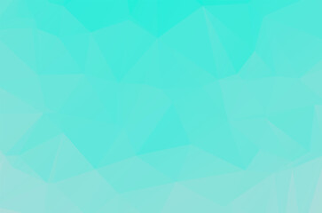 Blue vivid geometric polygonal abstract design background template