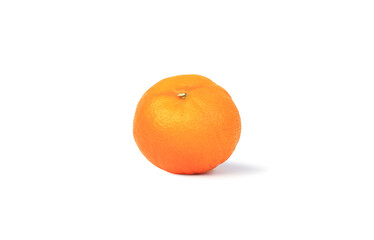 Orange fruit isolated on white background