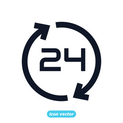 Simple Time icon template color editable. Time Inspection symbol vector sign isolated on white background for graphic and web design.