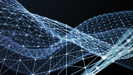 科学、パーティクルの3D素材