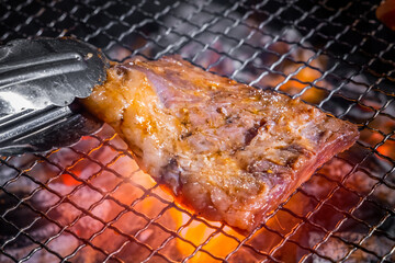 高級和牛で焼肉　 Japanese beef roasted meat set