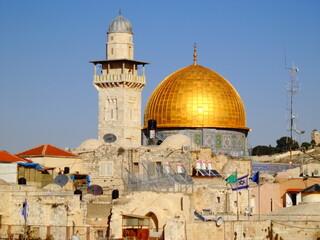 Dome of the Rock and Jerusalem's Old City - Jerusalem, Israel