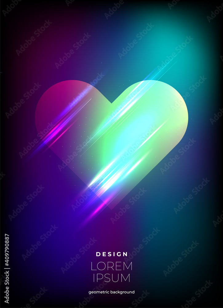 Aufkleber technology background color vector for web and design