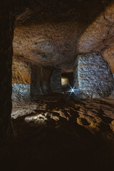 Untertage felsenkeller licht höhlen