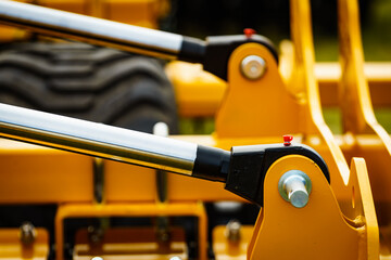Hydraulic mechanism on modern machine