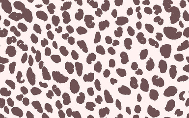 Abstract modern leopard seamless pattern. Animals trendy background. Beige decorative vector stock illustration for print, card, postcard, fabric, textile. Modern ornament of stylized skin