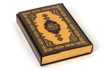 Holy Quran Book with clipping path