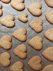 Fototapeta na wymiar Valentine's day cookies
