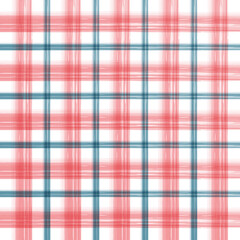 Watercolor red checkered pattern