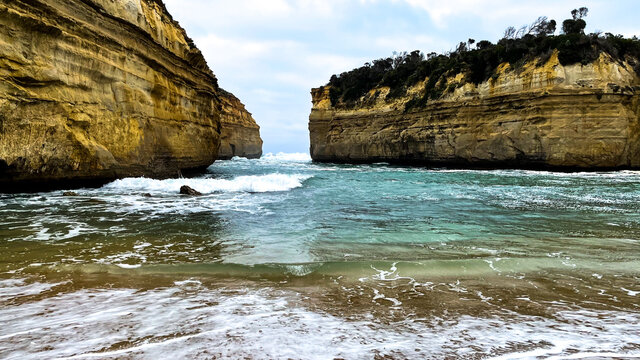 rocks in the ocean