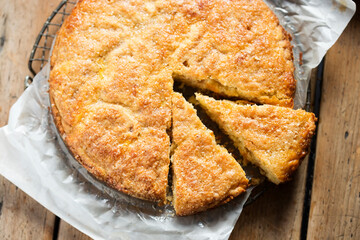 Cinnamon brioche scrolls yeast cake 