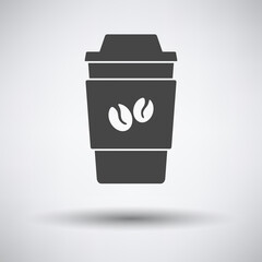 Outdoor Paper Cofee Cup Icon