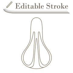 Bike Seat Icon Top View