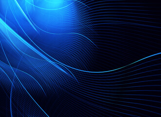 Naklejka premium Abstract color dynamic background with lighting effect. Fractal wavy. Fractal art