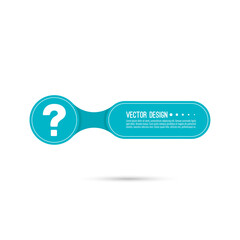 Question mark icon. Help symbol. FAQ sign on white background. Vector. minimal, outline. Quiz symbol.