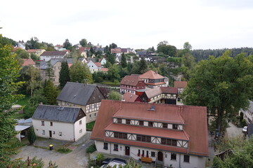 Hohnstein in der Saechsischen Schweiz