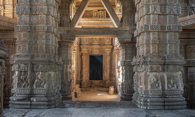 Sasbahu Temple 11th century twin temple in Gwalior, Madhya Pradesh, India