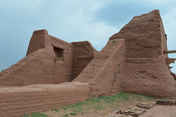 Pecos Mighty Pueblo, Mission Church, New Mexico (inside)