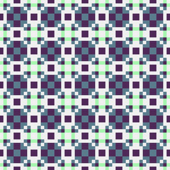 Abstract Cross Pattern generative computational art illustration