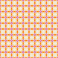 Abstract Cross Pattern generative computational art illustration