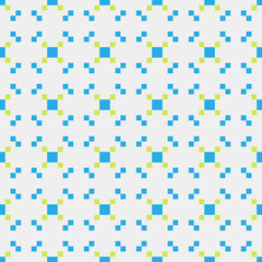 Abstract Cross Pattern generative computational art illustration