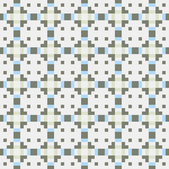 Abstract Cross Pattern generative computational art illustration