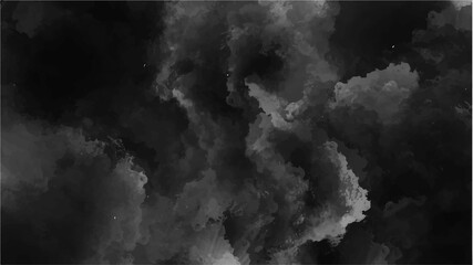 Black watercolor background for textures backgrounds and web banners design