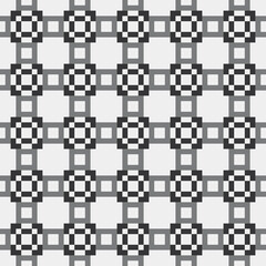 Abstract Cross Pattern generative computational art illustration
