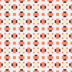 Abstract Cross Pattern generative computational art illustration