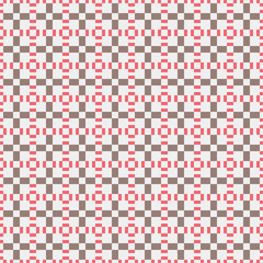 Abstract Cross Pattern generative computational art illustration