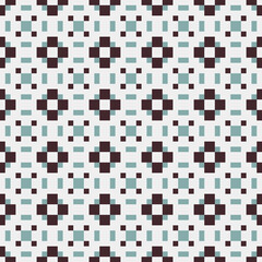 Abstract Cross Pattern generative computational art illustration