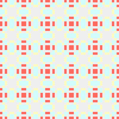 Abstract Cross Pattern generative computational art illustration