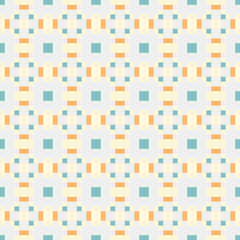 Abstract Cross Pattern generative computational art illustration