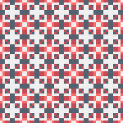 Abstract Cross Pattern generative computational art illustration