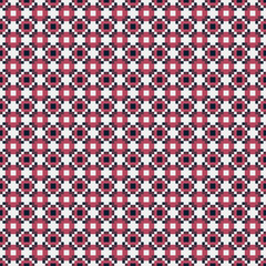 Abstract Cross Pattern generative computational art illustration