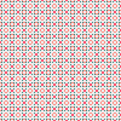 Abstract Cross Pattern generative computational art illustration