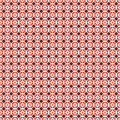 Abstract Cross Pattern generative computational art illustration