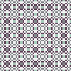 Fototapeta premium Abstract Cross Pattern generative computational art illustration