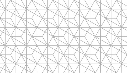 The geometric pattern with lines. Seamless vector background. White and gray texture. Graphic modern pattern. Simple lattice graphic design.