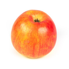 red apple isolated on white