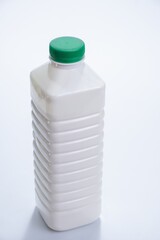 Milk bottle food isolated container. beverage product