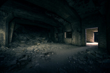 alte Fabrik untertage höhle felsenkeller