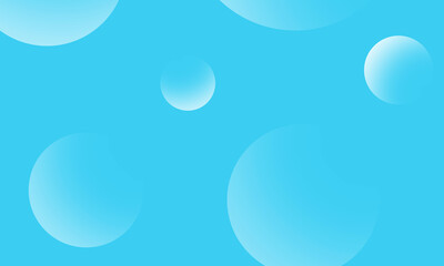 White circles gradient on blue abstract background. Modern graphic design element.
