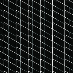 Geometric grid background Modern black and white abstract texture Seamless pattern