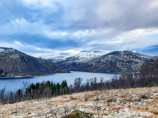 Fototapeta premium lake in mountains