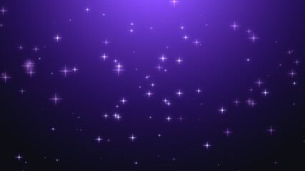 Obraz premium Christmas purple starry background. Diwali festival holiday design.