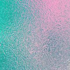Green pink color foil paper texture background...